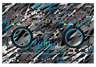 Denon DJ MC 6000 MK2 Skin Sparkasm Blue Light